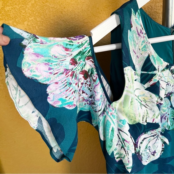 Anthropologie MEAVE Elia Floral Midi Dress - Picture 11 of 14